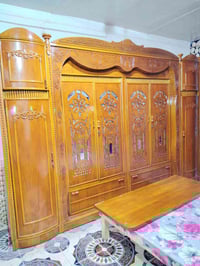 غرفة صاج خشب • موديل ملكي • الديوانية