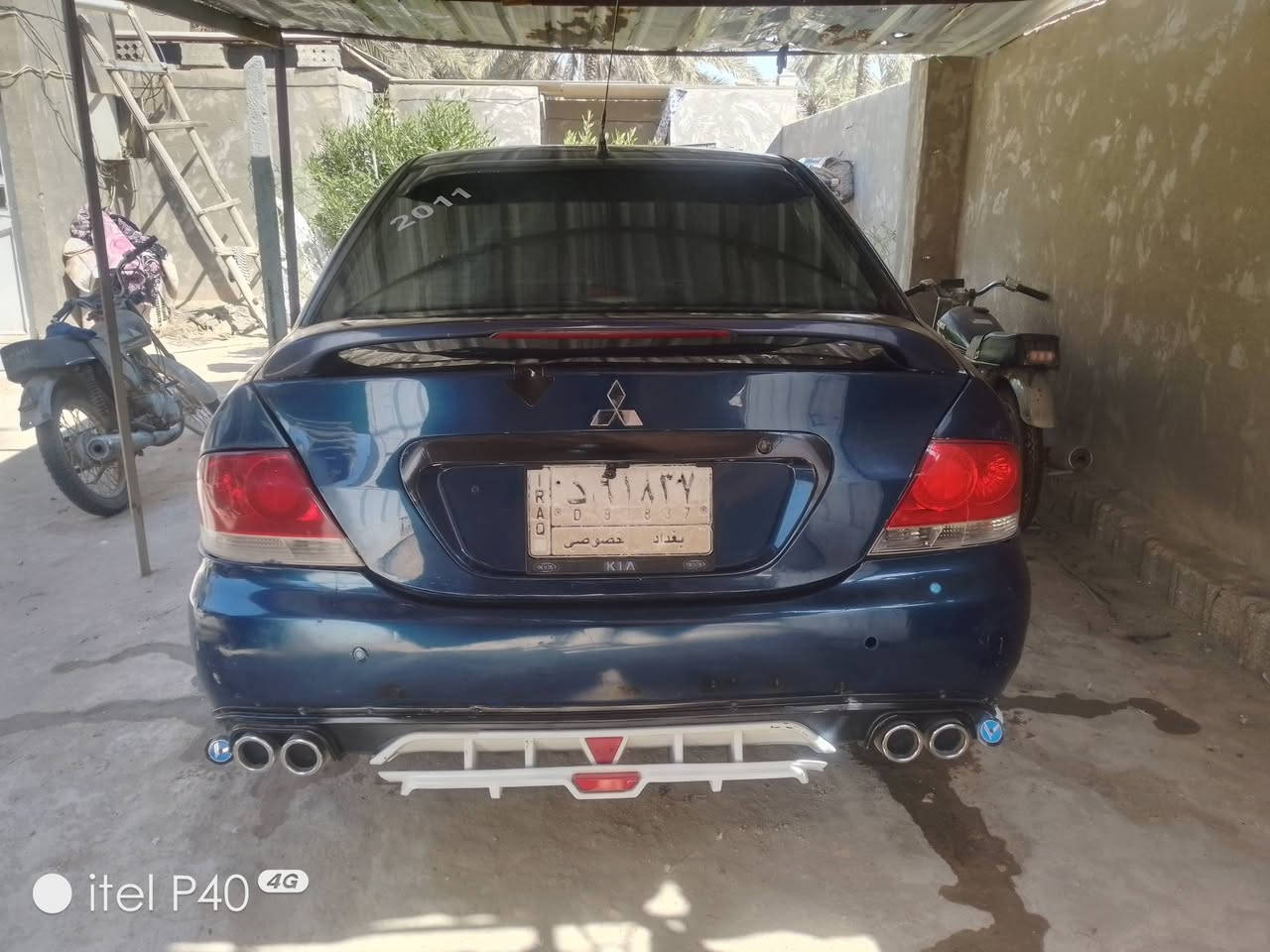 لانسر 2011باسمي صبغ عام جاملغ خلفي وامامي نفس الجهه معدلات 68وبيها مجال قليل كربلاء الحسينيه ***********
