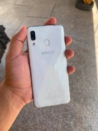 سامسونج A30 • موبايل سامسونج • A30 • بصمة أصبع • خطين