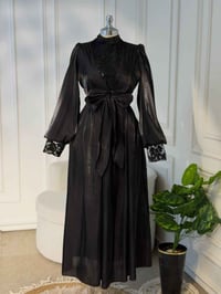 فستان العيد • اوركنزا مبطن • مقاسات ٣٨-٤٨