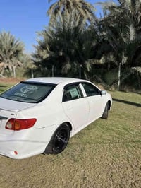 كورلا 2009  مكينه جديدة 2019 كير جديد  منظومة تبريد كاملة جديدة  حادثه...