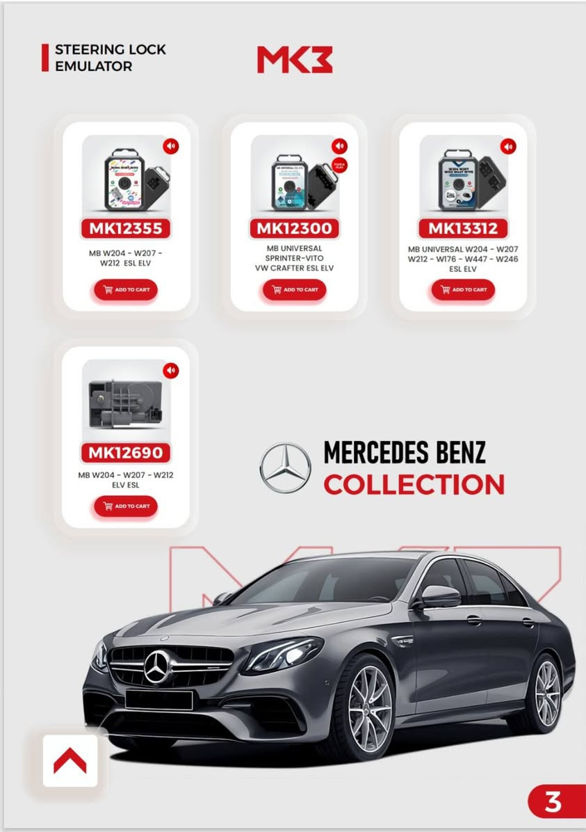 #وداعاً لمشاكل قفل #الستيرن (ESL) مع الحل الذكي من #MK3! 🚗💨
هل تعاني من تعليق قفل المقود؟ هل مللت من تكاليف الإصلاح الباهظة للأقفال الإلكترونية؟
​نقدم لكم إيموليتر AMULETRA المطور من ماركة MK3 – الحل الأمثل والنهائي لمشاكل قفل الستيرن (ESL/ELV).
​لماذا تختار إيموليتر MK3؟
✅ جودة إماراتية: من إنتاج "شركة الإمارات للمفاتيح" الرائدة في المجال.
✅ تركيب Plug & Play: سهل التركيب ولا يحتاج إلى تعديلات معقدة.
✅ استقرار تام: يغنيك عن استبدال القطع الميكانيكية المعرضة للتلف المتكرر.
✅ توافق واسع: مصمم ليعمل بكفاءة عالية مع مجموعة واسعة من طرازات السيارات.
​لا تدع عطل القفل يوقف رحلتك! اطلب "أموليتر" الآن واستعد لراحة البال.
​📍 شركة الإمارات للمفاتيح - التميز في عالم برمجة المفاتيح.
​#EmiratesKeys #MK3 #Amuletra #CarSecurity #ESL_Emulator #برمجة_مفاتيح #الإمارات_للمفاتيح #حلول_سيارات
#العراق #اربيل #طريق كوسنجاق بجانب مطعم طبق المندي
*********** اساسيل

*********** رشيد 

*********** عبد
