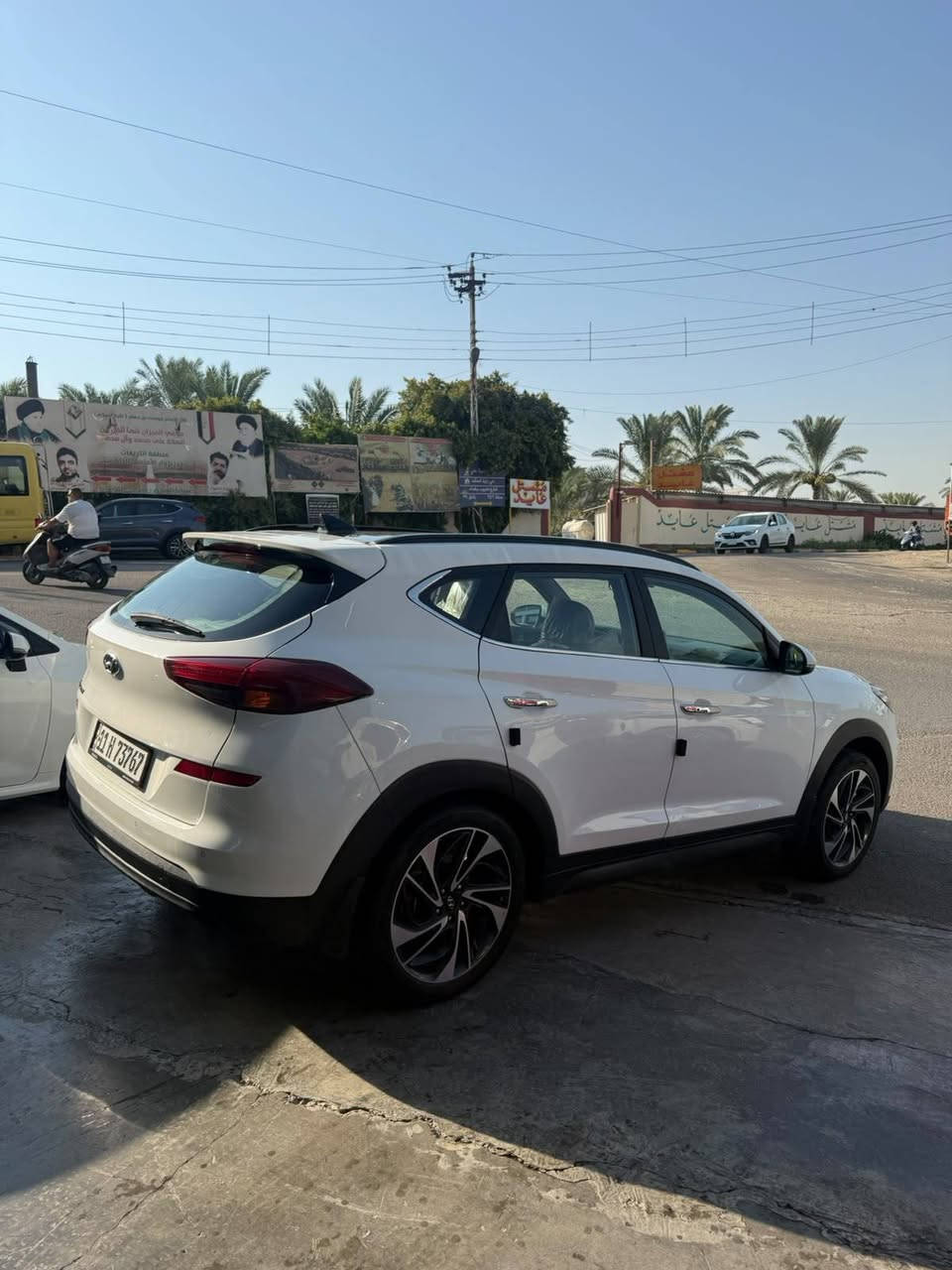 توسان 2019
خليجي سونارها مرفق بالمنشور 
ماشية 175 الف كيلو متر 
فول مواصفات 
بانوراما 
بصمة 
شاشة 
كامرة 
كرسي كهرباء 
قطعتين تبريد 
مري شفط 
برده خلفيه
تحكمات ستيرن 
3 انظمة قيادة 
السعر 173 وبيه مجال
الموقع #بغداد_الكريعات_شارع_الوقف
الرقم ***********
