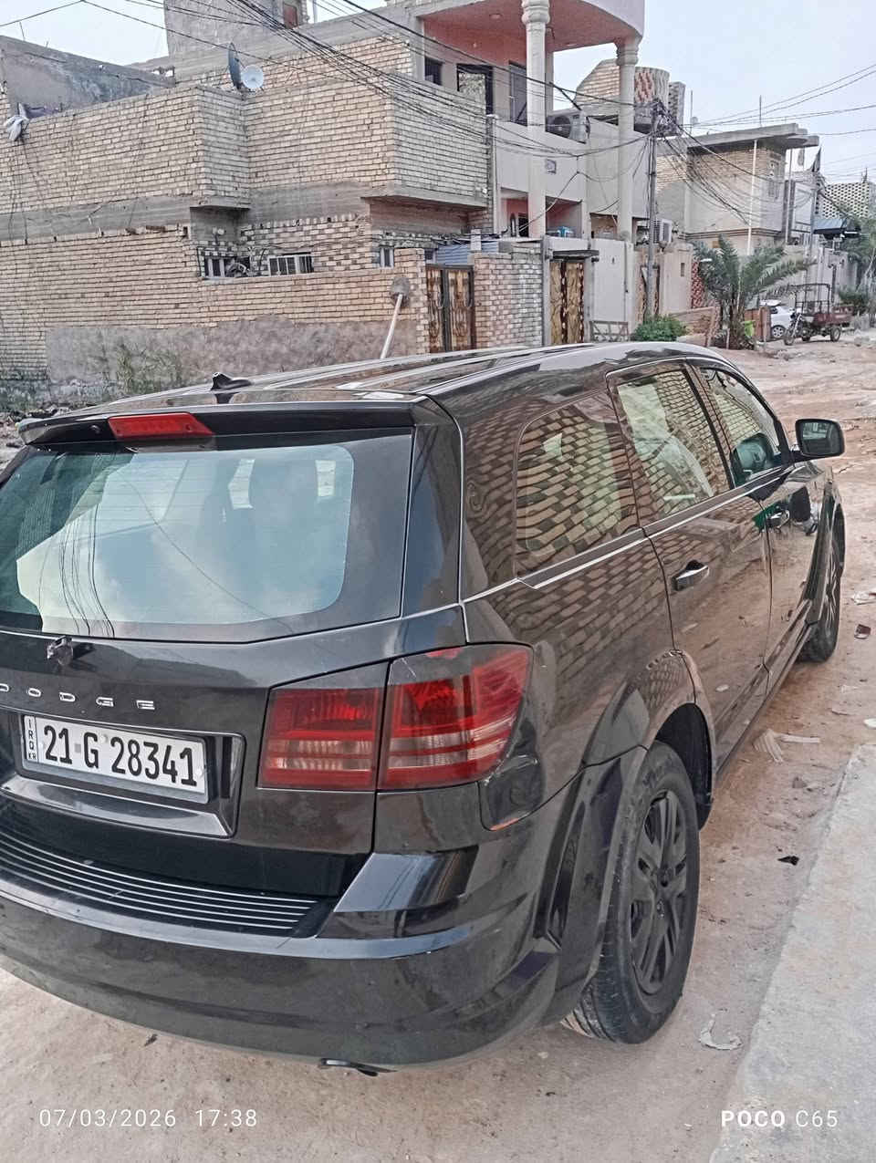 السلام عليكم دوج جورني 2017 رقم جديد سليمانيه السياره بصمه مواصفاته حلوه وكلشي موضح بلصور السعر 105وبيه مجال مكاني نجف حي النداء التواصل ع الرقم ***********
