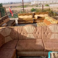 ديوان ١٠ مقاعد • اسود • بدون نقص