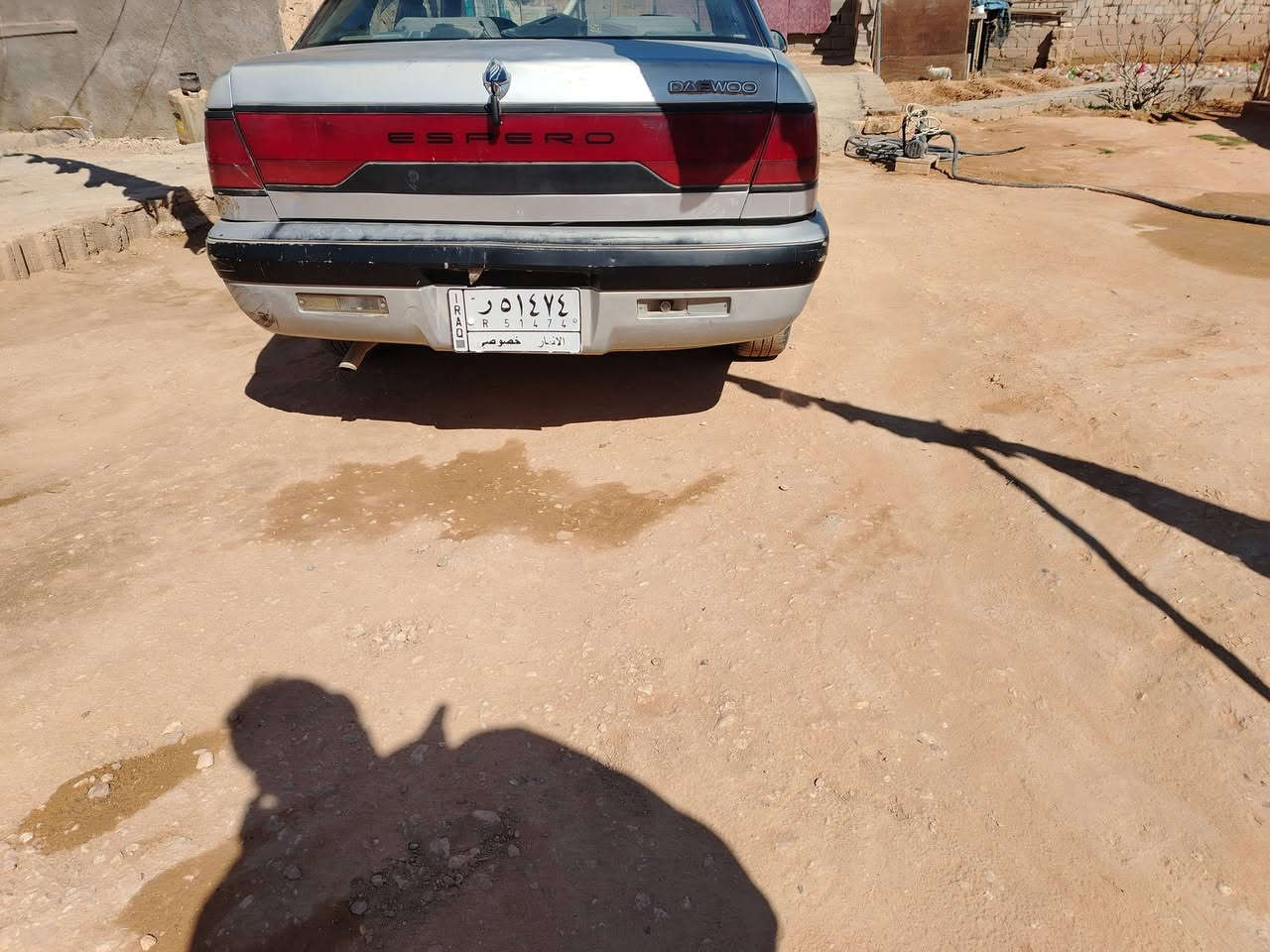 السلام عليكم ورحمة الله وبركاته
للبيع دايو اسبرو موديل 94  سنويه نافذه صار 4اشهر

للاستفسار الاتصال على الرقم
***********
