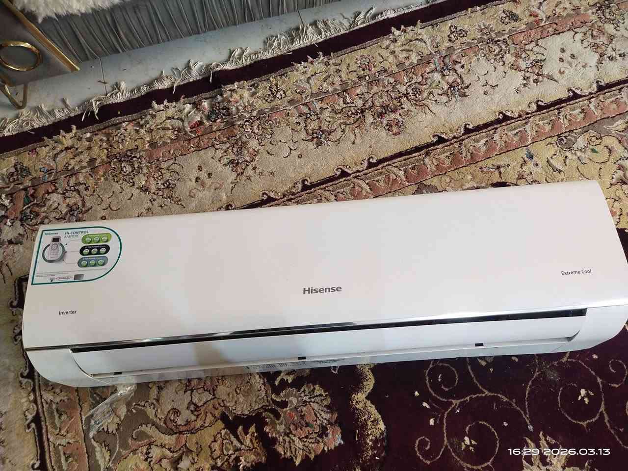 سبلت هايزنس انفيرتر 2 طن مستعمل ستة شهور تبريد تدفئة،750 الف ،للتواصل ***********.
