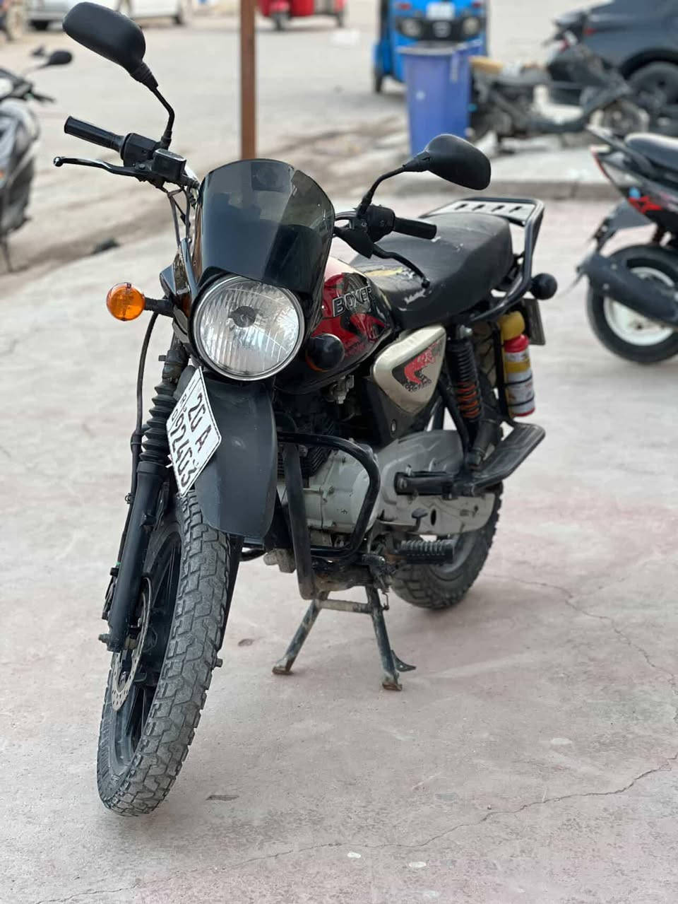 السلام عليكم بوكسر جبلي موديل2022 مكاني بغداد رقم ديالى بأسمي السعر مليون و800وبي مجال الشراي واتساب ***********
