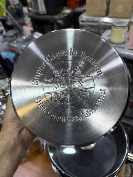 سيت كدر بسعر مناسب جدا
ثقيل الاصلي
شرط مختوم 18/10
إذا مامختوم لا تستلمه
ستل ستيل 6  اصلي باله
صناعه الماني
يحتوي على 5 كدر  1 وطاوه 

توجد خدمه توصيل 
للحجز مراسله الصفحه او الاتصال
🌹مدينه ألعاب المدهش مجاور مطعم ابو صفاء جوه جسر العبور المعلق ***********🌸
