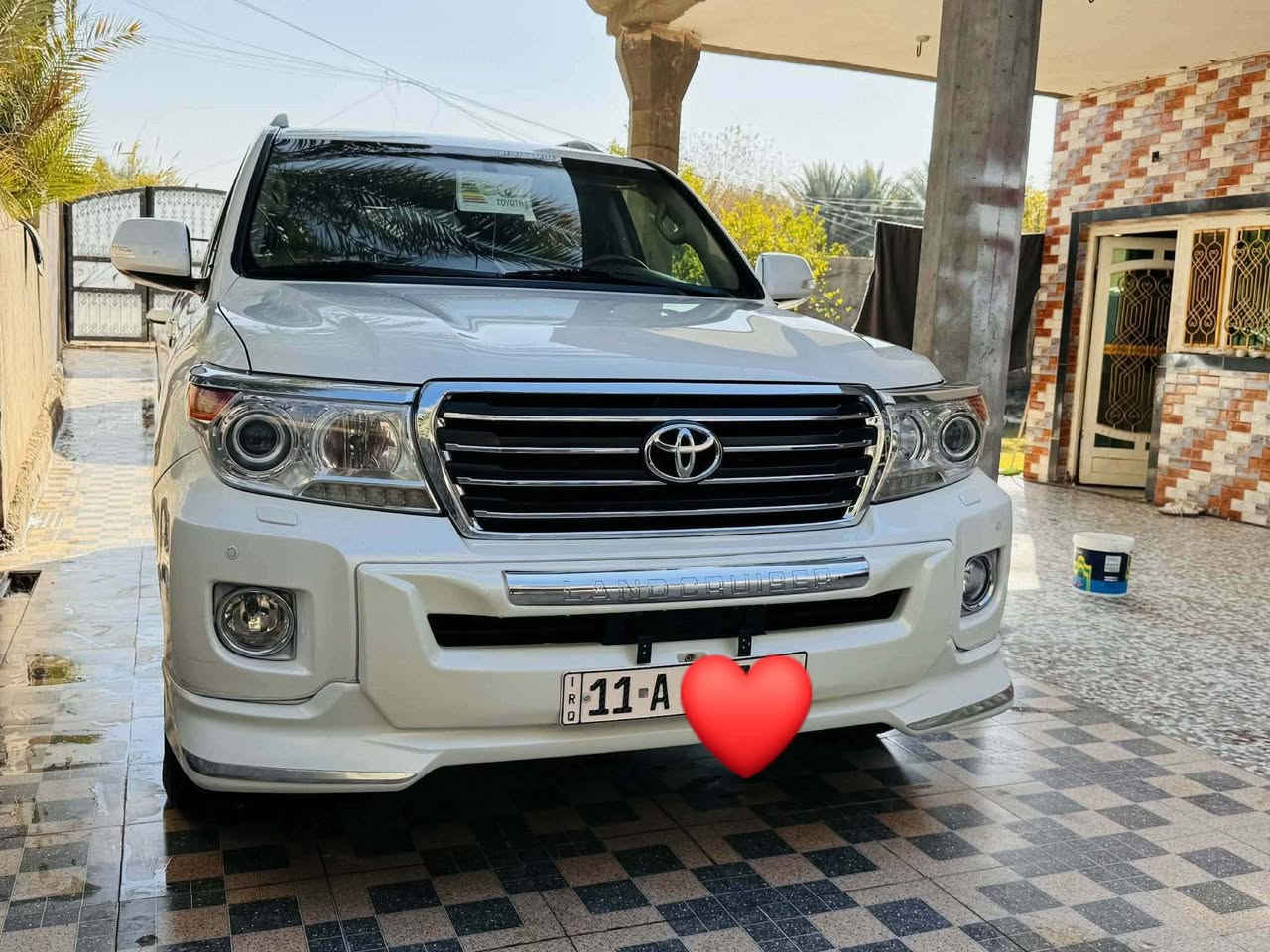 السلام عليكم ❤️
لاندكروز 2012 فطيم رقم بغداد الجديد باسمي تحويل ثاني يوم بيها بارد قليل اباب الصدر والباقي كفاله تخم تاير دلوب الأصلي  مكان السياره بابل 
***********
