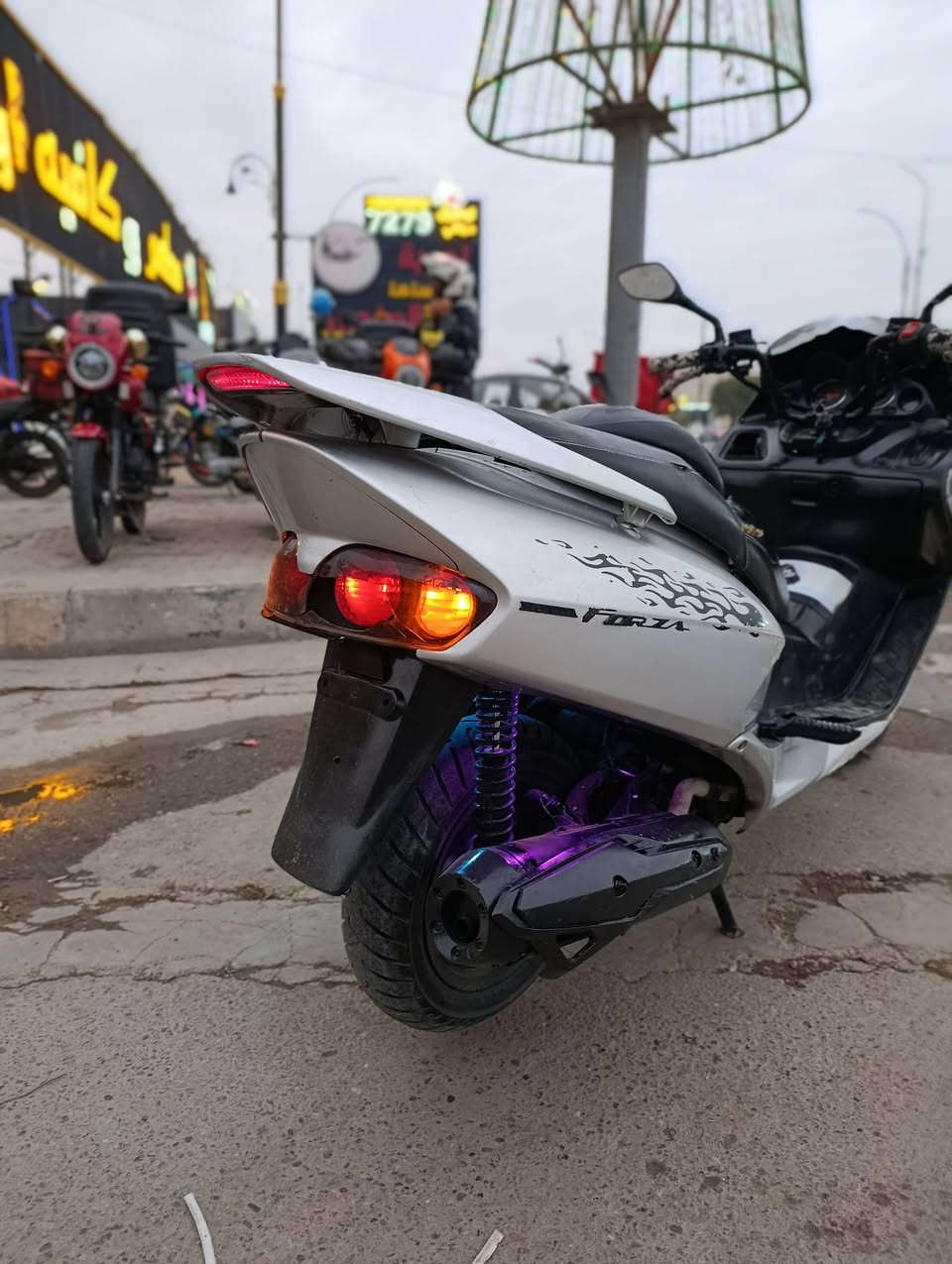 سلام عليكم دراجه فورد صفر 6 للبيع دراجه شرط مكفوله نشاط فول تجي وتفحص وتشوف بعينك كهرباياته كله شغاله ما ناقصة كلشي السعر 750 وبيه مجال الستفسار عليه هاذ الرقم ***********
