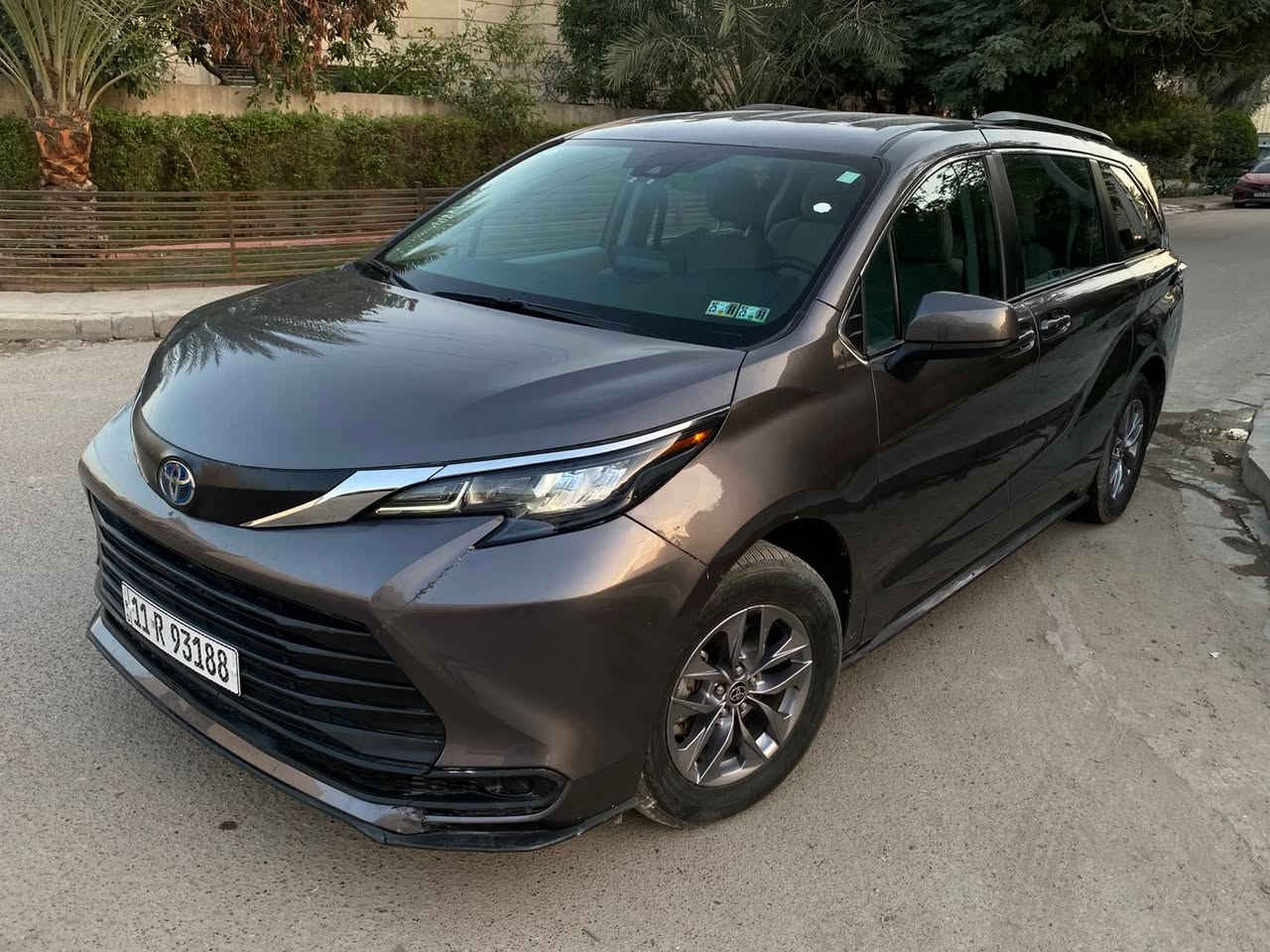 بدون صبغ وسعر مناسب
السلام عليكم

سينا 2024 LE هايبرد

مواصفاتها 

بصمه 

رادارات

بيبان كهرباء

٨ راكب 

كشنات مخمل

بدون تبديل اي قطعه بدون صبغ حتى الدعامية بدون صبغ 

بيها طخه براس الشاصي اليسار 

ايرباك طاك ومغلف

ماشيه ١٥ الف

السعر ٢٦٥

مكانها اليرموك

للاستفسار 

***********
