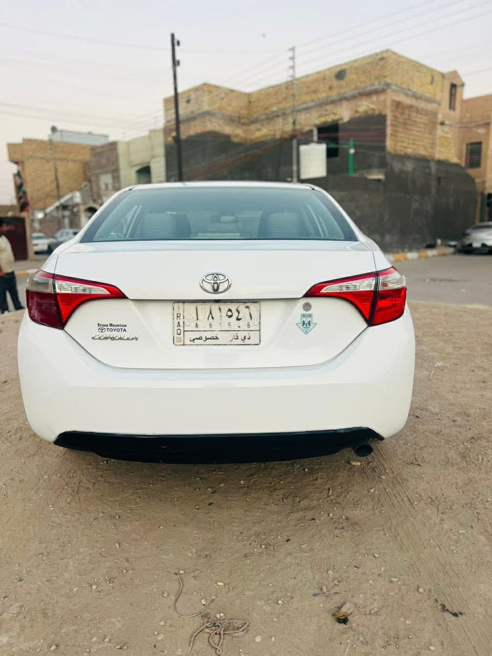كورلاء 2015 لون ابيض ثلجي أمريكي السياره حره تحويل ثاني يوم تبريد ثلج الكهربايات شرط من السكن الأمامي لسكن الخلفي كلها شغاله مكينه وكير وخير من الله بيه حادث أمريكا بيه جاملغ وبنيد والجاملغ الثاني مفتوح سياره جاهزه خير من الله المكان الناصريه حي اريدو السعر 120وبيه مجال ***********
