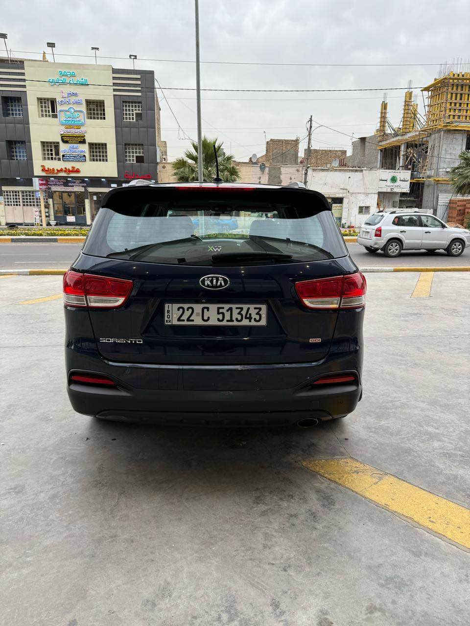 كيا (سورنتو)2017 امريكي
فول ماعدا الفتحه و البصمه 
 امريكي حادث فقط بنيد  بدون حادث  
احله من صور 
4سلندر 7راكب 
تحكم سترين
3 انضمه قياده
 واشاير بالمري
تبريد   تدفئه  كشنات 
 ومانع انزلاق
 وكشن كهربائي
السياره رقم اربيل   انكليزي الجديد بأسمي 
السعر 168 مكاني بغداد حي العدل 
رقمي*********** بغداد, العراق
