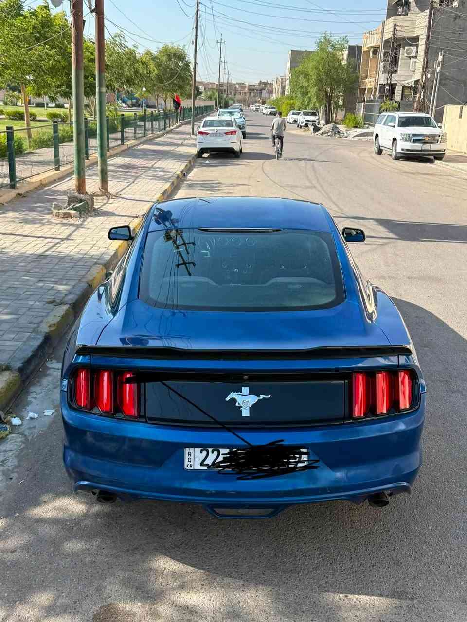 بيع او مراوس
موستنك ستة سلندر 
‏Mustang 2017 V6
كير محرك اكسل شرط
لون مميز بلادي 
كامره شاشه صغيره
بصمه دخول ذكي 
كشافات بلادي 
السياره كلش جديده ستوك ع وضع الشركه حته الحجر صرنصه موجود بلادي 
السياره عليه ادامه كامله 
حادث بدون دواخل شاصي لغد راديتر كله مكفول
صبغ  2 وربع مباوك 
ماشيه 55 

تبريد كهربائيات شرط
سياره شرط مابيها مصرف نهائيه
رقم اربيل جديد تحويل شرط 
مكان سياره بغداد 
السعر 145$ وبي مجال 
رقمي ***********
‏
