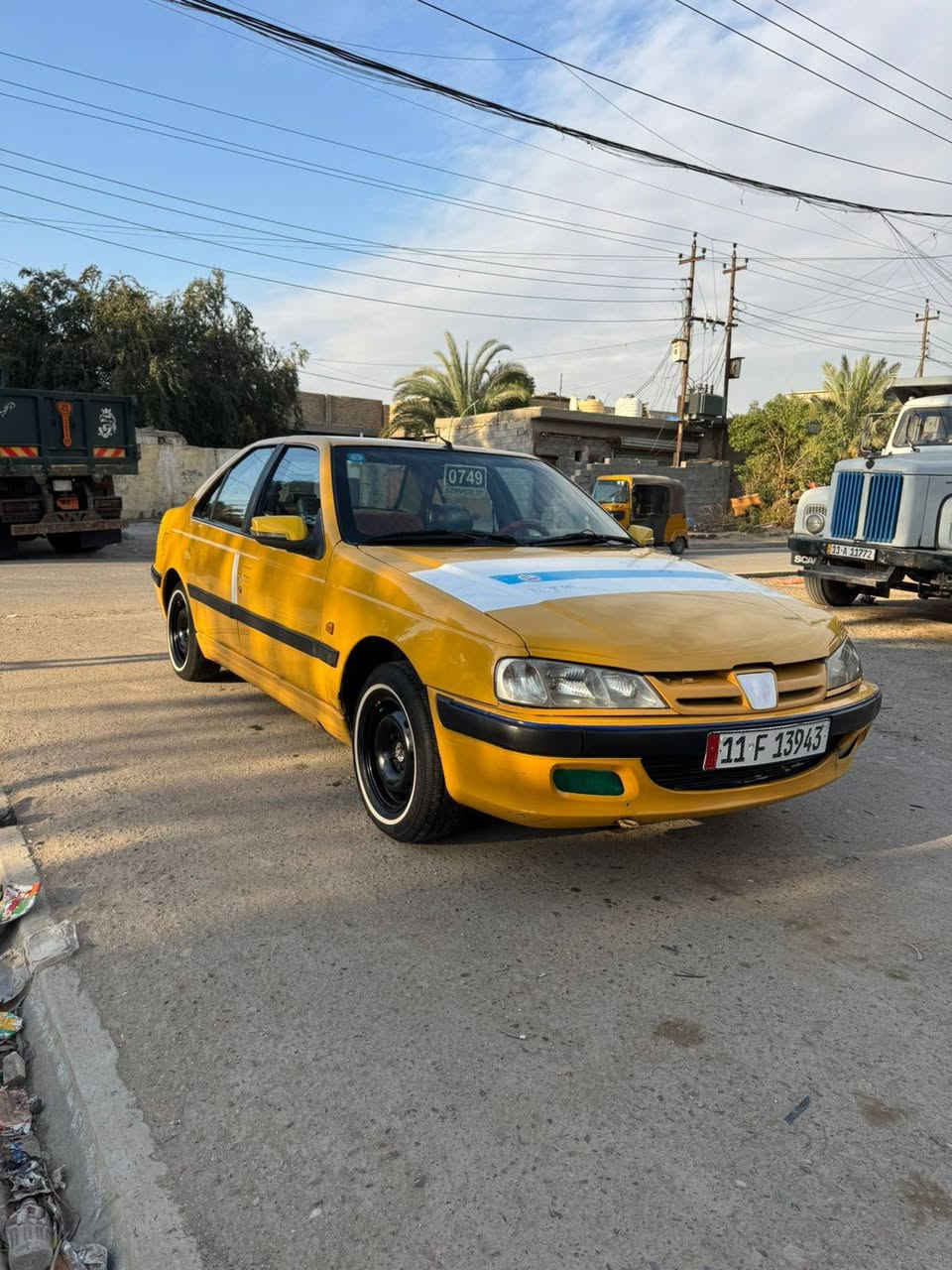 السلام عليكم بيجو بارص موديل 2015
رقم بغداد بسمي مصفره هيه وغرامات  كير مكينه كفاله صدر أمامي خلفي جديد  سياره جاهزه مابيه نقص  بيه بنيد مبدل فقط بدون اي حادث السعر 47 بيه مجال قليل العنوان بغداد 
رصاف ***********
