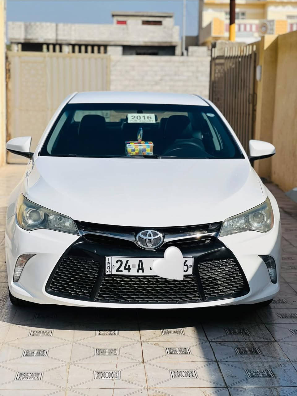 تویوتا کامری 2016 مواصفات  SEسیارة كلين تايتل،81  Mliماشیة گیر محرک کفالة حجم محرک 2500 ، 
لون ابيضّ ثلجي 
رقم   دهوك جدید  شرط تحويل 

مواصفات ...

کشن کهرباء و جلد
كاميرا خلفيه 
شاشه جبيره 

مكاني / صلاح الدين -الضلوعيه 

***********
