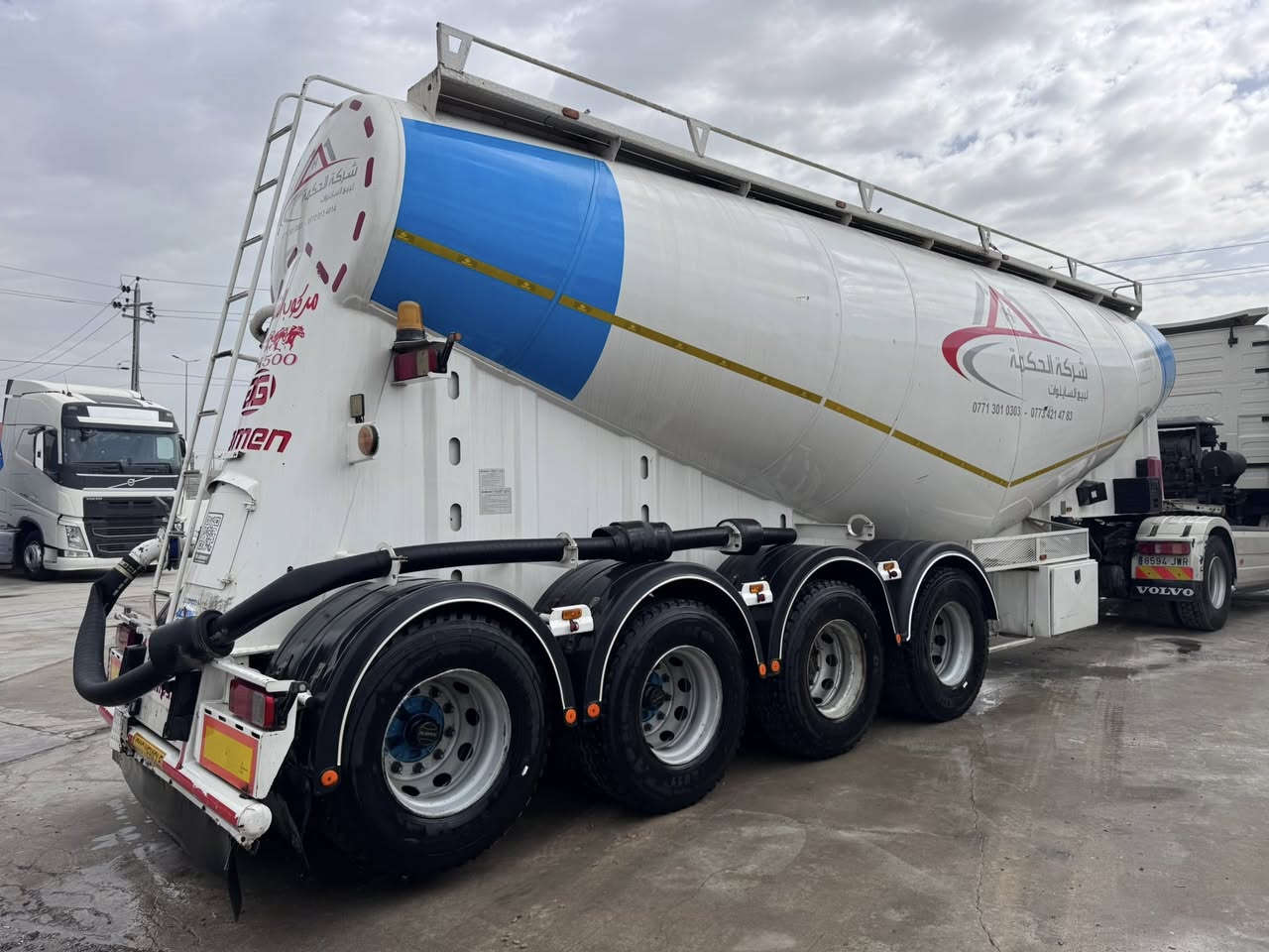 للبيع بطل سايلو شركة حكمه

موديل 2023

حموله 50 طن

فصل وربط مرور سليمانيه 

سعر 320 $ ورقه

موجود في معرض توانا حاجي عدنان وابو يوسف 

عنوان كركوك شارع مطار مقابل جسر حزيران 

للاستفسار 

***********
