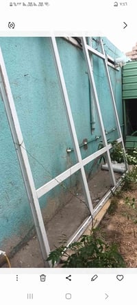 واجهة محل • بي ڤي سي تركي • 2.8×3م