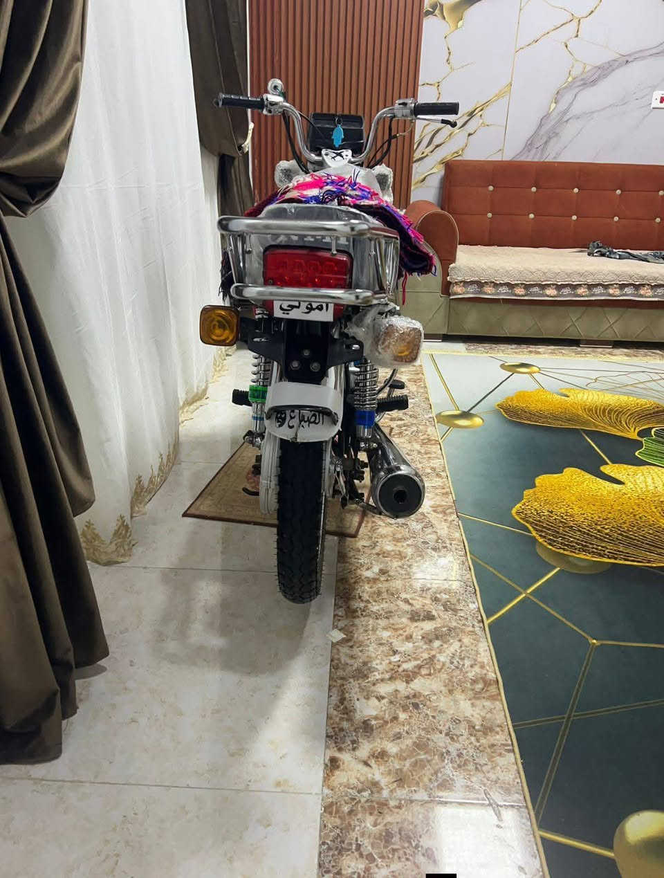 دراجه أربعه گير ارشه موديل 2021 نضافه گدامكم الدراجه أوراق أصولي مبدل ولفات وبستم أصلي شرط تفحص وتشوف بعينك النضافه السعر 750 مكاني واسط كوت أستفسار اخر ￼ ‏‪***********‬‏
