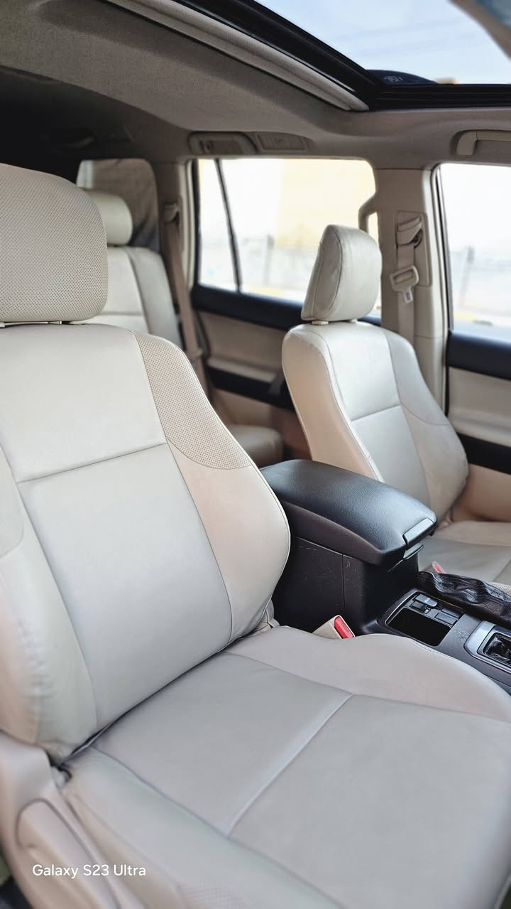 تويوتا برادو 2013 – 6 سلندر – مكفولة
• الممشى: 94 ألف كم حقيقي

• المحرك: 6 سلندر

• الدفع: فورويل 4×4 – دبل تانكي

• اللون: أبيض صدفي

• الملكية: باسمي شخصياً

• الورود: شركة عامة مكفول

• رقم السيارة: كربلاء – رقم إنگليزي

• المكان الحالي: كربلاء

• الحالة: شرط الوكالة، ما متعبة

المواصفات الداخلية والخارجية:

• دواخل جلد عسلي

• تحكمات ستيرن

• كامرة خلفية

• إشارات بالمراي

• تخم تاير

• حدادية جديدة

• تبريد 3 قطع

• سبعة راكب

السعر: عالخاص او الاتصال على الرقم التالي 

📞 للتواصل: ***********
