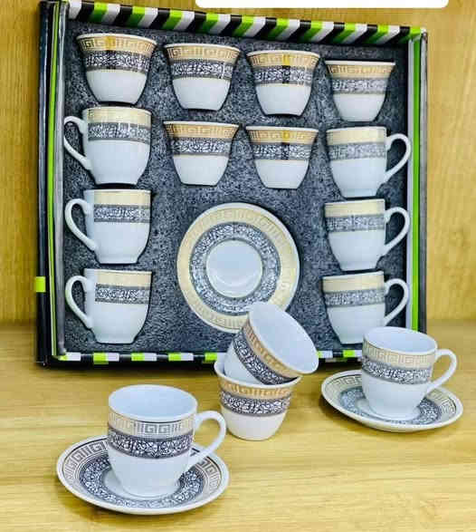 فناجين 12 قطعة 

مجمع الريتاج للمواد المنزلية✨
الخالص/ حي الحسين 
***********
