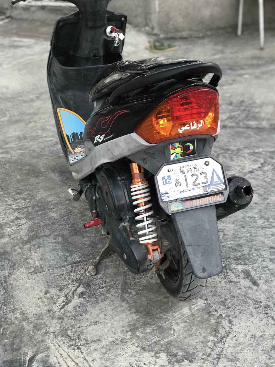 سلام عليكم دراجه ماكس عدله ياباني كامله مكمله سعر ٦٠٠وبيه مجال مكان سده الهنديه لاستفسار***********
