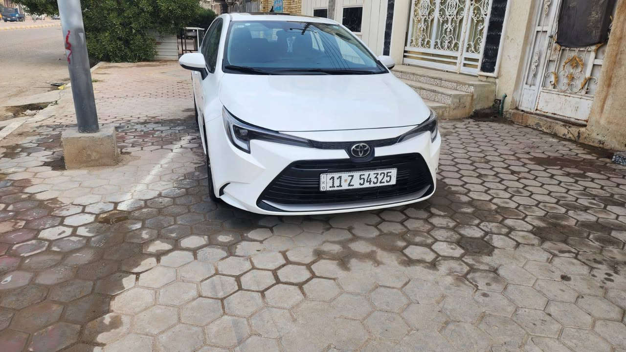 يالله كورلا موديل 2025 استلام شركه مقترض أوكفيل مكفوله من الزلغ ماشيه 6000 كيلو زيرو لوك حيل جديده وكالة عامه مرقم بغداد اوجاهزه راعيها بالحله السعر خاص ***********
