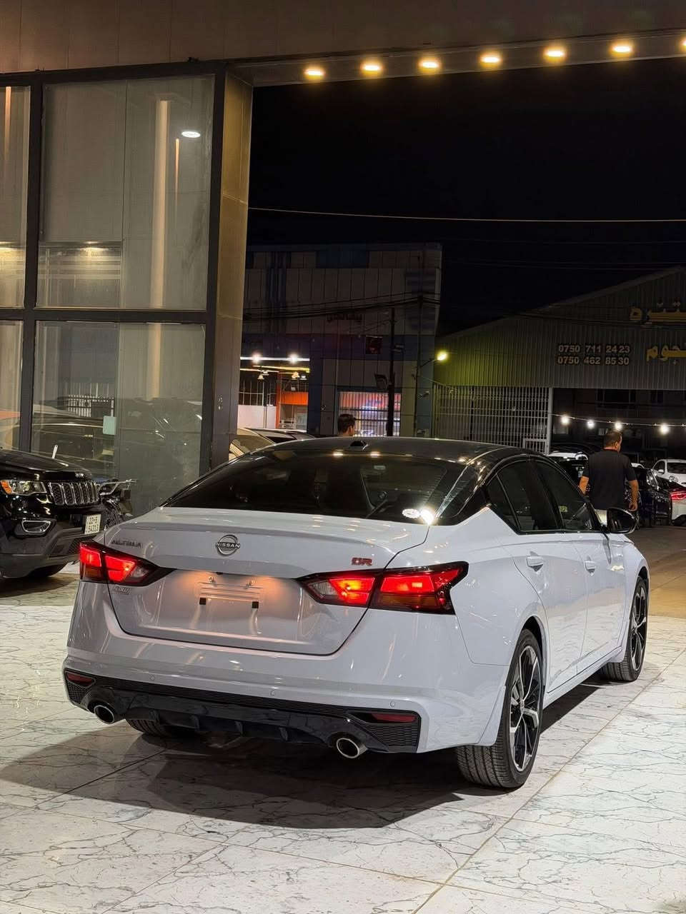 ‏Nissan Altima SR 2024
نيسان التيما 2024
عداد المسافة 4الف مايل
اللون : سمنتي (سموك) سقف اسود
ضرر :بابین صبغ بدون داخل
بجم و خلفي كبس ارباك ستیرن و دشبول سليم
المحرك : اربعة سلندر 2500

المواصفات SR
شحن واير ليس -
بصمة و بصمة ابواب-
تشغيل عن بعد-
رادار امامي تحديد مسار-
رادار خلفي-
رادار جانبي-
نقاط عمياء -
لايت زينون بلادي-
حساسات خلفي اوتو ستوب -
كشنات جلد + كهربائي + هيتر -
ستيرن تدفئه-
‏Apple car play +Usb+Aux
كامرة خلفية-
اشارة بالمري-
ويل كب -
دوسة ليد

‏‎‏‎ مکان سیارة اربیل 
‏‎‏‎سیارة بدون رقم تترقم شمالي 
‏‎‏‎‏‎للاتصال والاستفسار
‏‎اسیاسیل ***********☎️
☎️کورك ***********
