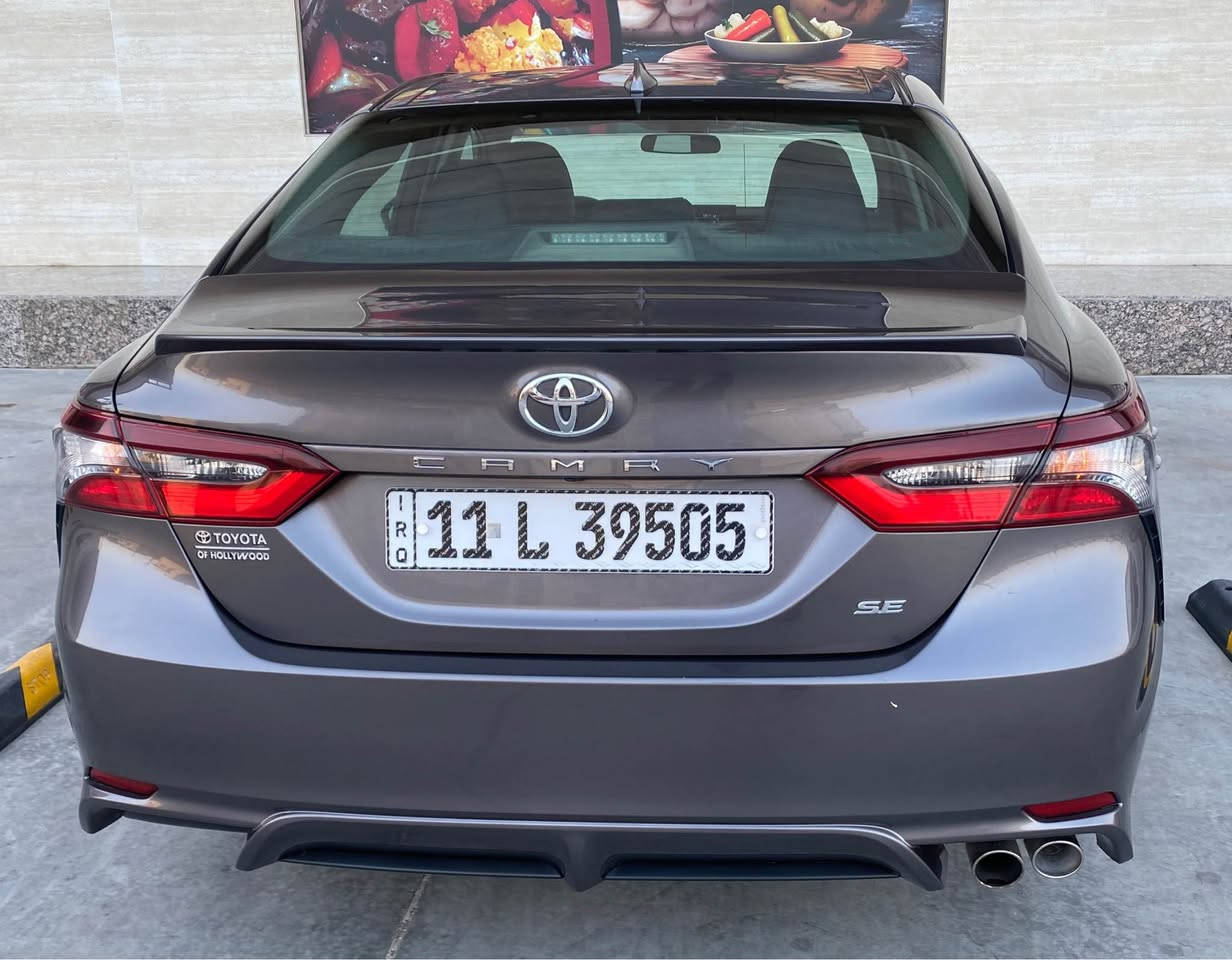 تويوتا كامري 2024 SE
رقم بغداد مشروع وطني 
محرك ٢٥٠٠ بانزين 
مقاعد جلد
كرسي سائق كهرباء
ويل ١٨
شاشه كاميرا تحكمات
ماشيه ٥٠ الف حقيقي 
بيه صبغ جاملغ وبنيد بدون دواخل 
السياره جاهزه من كلشي 
السعر 195$  وبيه مجال بسيط 
للاستفسار ***********
مكان السياره بغداد العامرية بغداد, العراق
