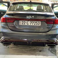 ‏كيا فورتي GT  محرك  1600 تيربو   موديل 2022  الضرر قبغ الجنطه مبدل وم...