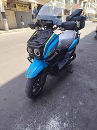دراجه اباجي 2025 6 بطاريات مسطره ع الفحص  تمشي 65 كيلو بالشحنه الوحده ...