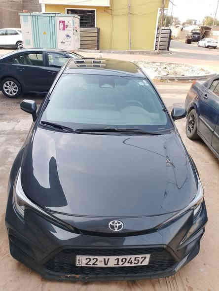 كورلا  2023 لون اسمنتي وارد امريكي حادثها  موضح بالصور  ترقيم جديد  باسمي جاهزه بدون اي نقص ماشي 34 الف مكانه بغداد القاهره السعر 159 وبي مجال للاستفسار ***********
