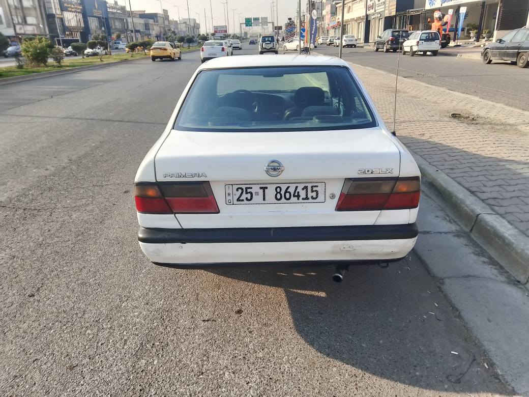 نيسان بريمر موديل ١٩٩٢ باور سنويه جديد ٢٠٢٩دفتر بنزين بي تدفه شغال ليتات زينون كهربائيات كلها شغاله محرك ٢٠شرط كير شرط ٤جام كهرباء شرط تحويل وكاله بي ضربه خفيفه من طرف السايق سعر ٣٣وبي مجال *********** كركوك, العراق
