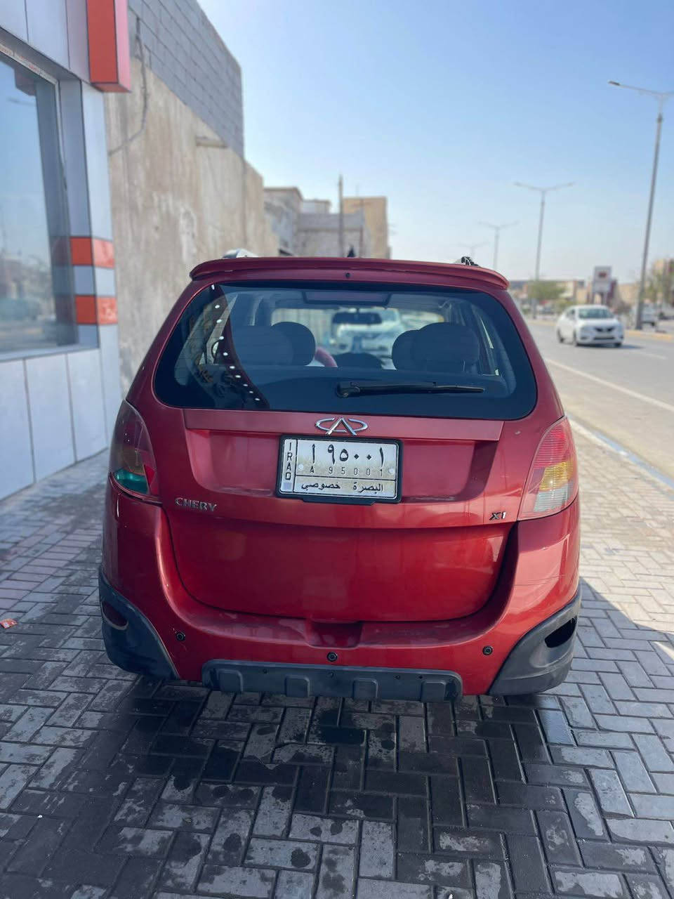 السلام عليكم 
شيري اكس وان موديل 2014 سيارة جاهزة سنوية بأسمي مجددة ٢٠٢٨  تحويل ثاني يوم مكينة گير كهربائيات تبريد تخم تاير جديد
*********** البصرة, العراق
