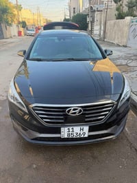 سوناتا 2016 امريكي حادثهه فقط الباب ومبدل نفس اللون والجاملغ الخلفي با...