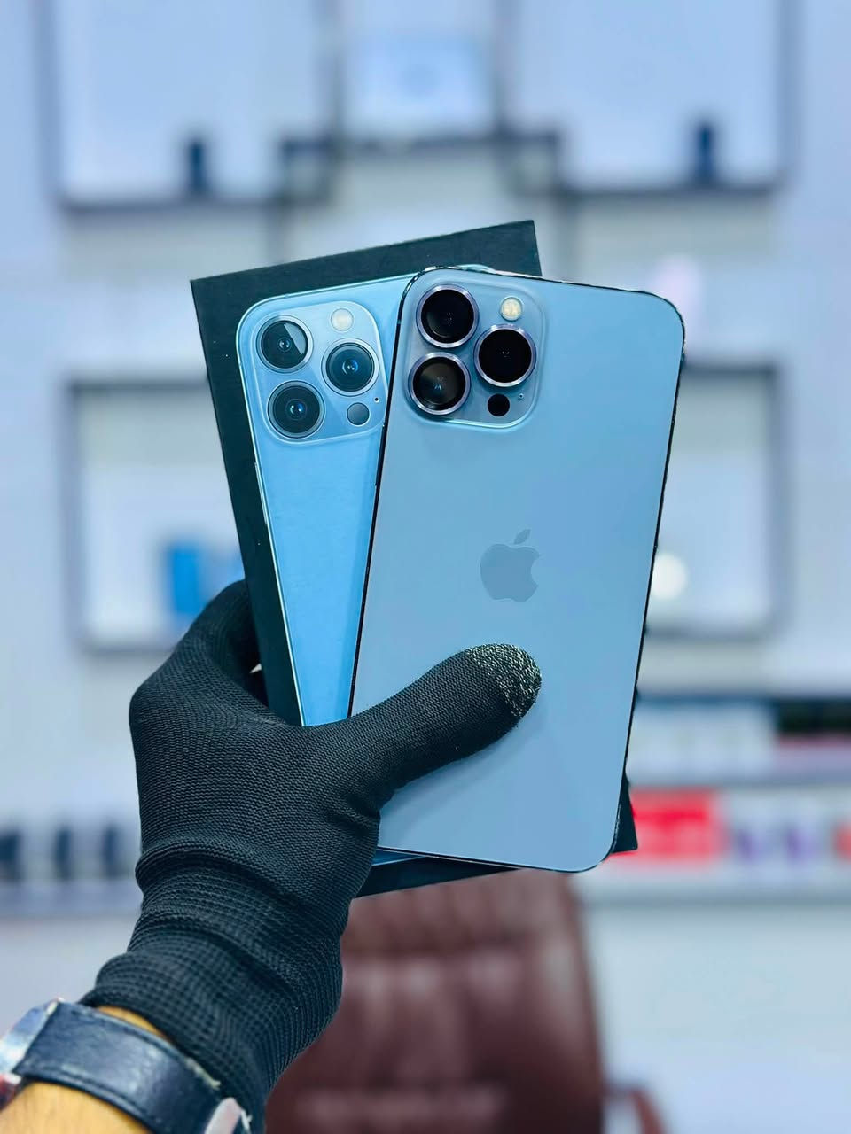 السلام عليكم متوفر:
♠️آيفون 13 Pro Max ذاكرة 256 بطارية 80 الجهاز مكفول وضمان السعر 725✔️.

☑️***********☑️

☑️مركز سفن فون للهواتف النقالة☑️
