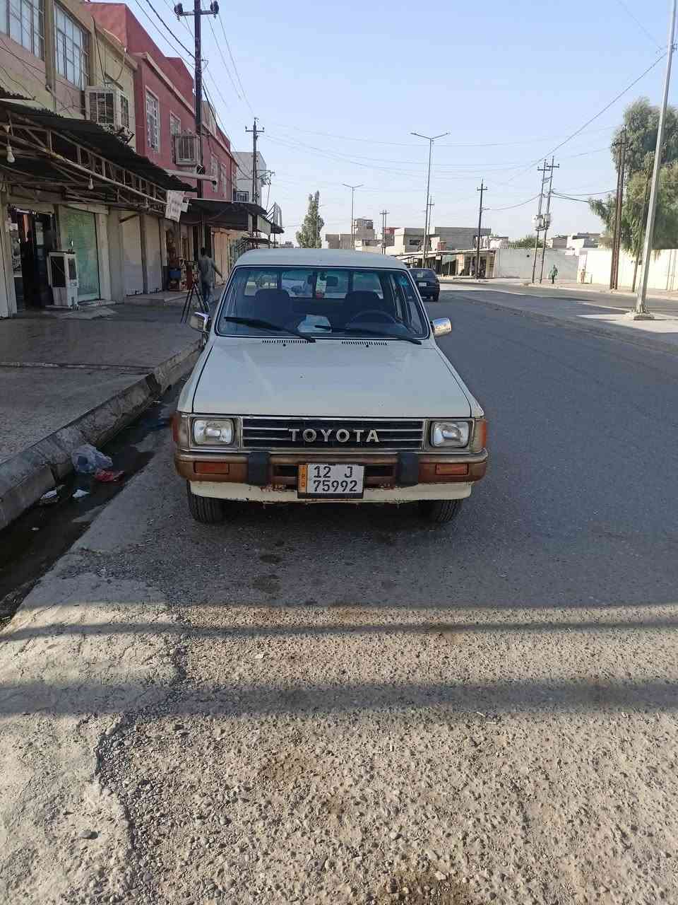 للبيع بيك اب تويوتا 
موديل 1987
كير توماتيك 
كير ومحرك شرط 
بدون وكالة شرط تحويل اني الشرعي 
***********
***********

