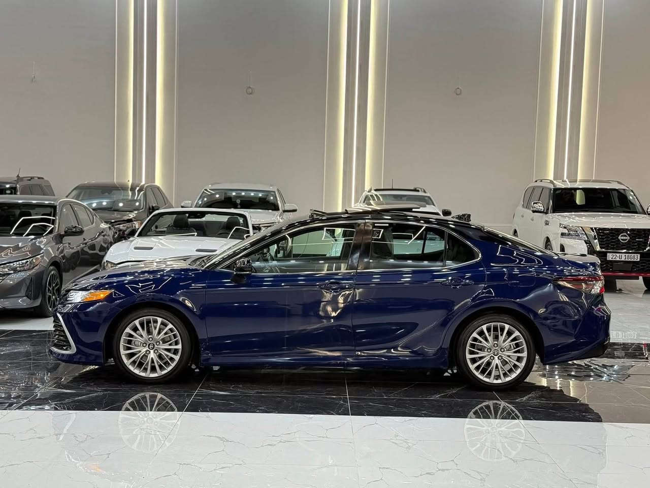 𝟐𝟎𝟐𝟑 𝐓𝐎𝐘𝐎𝐓𝐀 𝐂𝐀𝐌𝐑𝐘-𝐗𝐋𝐄 (٦.سلندر)

تويوتا كامري (XLE) موديل : 2023

اللون : مميز

عداد المسافة : 37 الف

حجم المحرك : V6 3.5L (6.سلندر)

ملاحطة السيارة : فقط جاملغ خلفي ربع باب صبغ 

كافة الايرباكات سليمة %100

المواصفات : 𝐗𝐋𝐄

فول فول مواصفات 1/1

داتــــاشــــو
داخـــل بيـــجي بيلادي
فتحة سقف بــــاورمــــا
داخـــل ليـــد بيلادي
كيــــج الكـــترونـــي
شاشة كبير لمس(𝐉𝐁𝐋)
سيتم سماعات (𝐉𝐁𝐋)
شحن وايـــر ليـــس
كــــاميــــرة
ابواب  بصمة
بصمة تشغيل 
تشغيل عن بعد
هاند بريك بصمة
اوتو هولد (𝐀𝐔𝐓𝐎 𝐇𝐎𝐋𝐃)
اوتو ستارت (𝐀𝐔𝐓𝐎 𝐒𝐓𝐀𝐑𝐓)
اوتو ستوب (𝐀𝐔𝐓𝐎 𝐒𝐓𝐎𝐏)
رادار امامي (تحديد مسار)
‏‎رادار جانبي (نقاط عمياء)
‏‎رادار خلفي (التحذير من الاصطدام)
‏‎حساسات امامي
‏‎حساسات جانبي 
‏‎حساسات خلفي 
نظام (𝐄𝐂𝐎)
نظام (𝐍𝐎𝐑𝐌𝐀𝐋)
نظام (𝐒𝐏𝐎𝐑𝐓)
مانع انزلاق+𝐀𝐁𝐒
تحكيمات استيرن
استيرن هيتر
كشنات جلد
كشنات كهربائي
كشنات هيتر
تبريد لمس
تبريد مركزي
لايتات (𝐋𝐄𝐃) ليـــد عدسة زينون
بكلايتات (𝐋𝐄𝐃) ليـــد
ويـــل كـــروم 

‏‎تفاصيل اكثر الاتصال علی ارقام التاليه  
‏ 
 WhatsApp ☎️ ***********

 WhatsApp ☎️ ***********

عنوان📍اربيل فرع ناقلات

معرض كاليفورنيا كارسCALIFORNIA Cars أربيل, العراق
