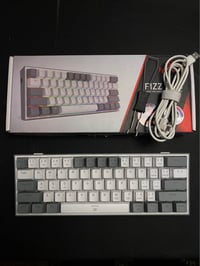 كيبورد Redragon FIZZ K617 • سويج أحمر • حجم 60%