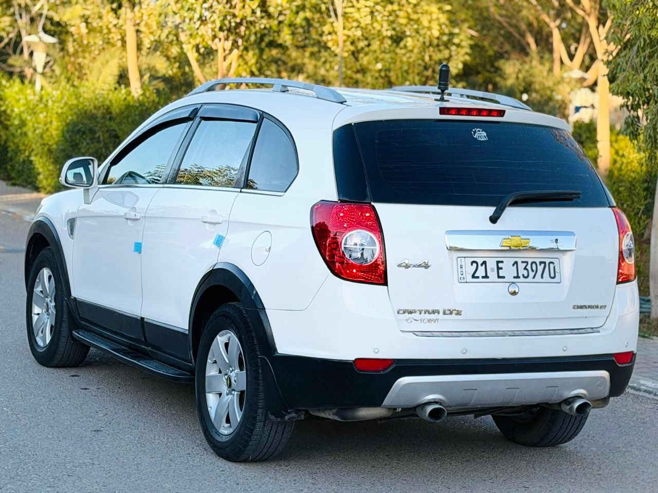 سلام عليكم
للبيع فقط شوفرليت كابتيفا موديل 2007
للاستفسار : ***********
سعره ( 84 ) ورقه 
سياره كفاله عامه بدون ظرب بدون تبديل عدا شبر كلير بجاملخ وسونار مرفقه 
فول الفول مواصفات خليجي
محرك V6 
حجم محرك 3000
كير اوتماتيك 
سلايد روف
كشنات جلد 
كشنات كهرباء 
4 جام اوتو
اشاير بالمري
دواخل عسلي جديد
داخل صاج 
تحكمات ستيرن
طخم تايرات جديد
صدر امامي خلفي جديد 
دبل صالنصه
رقم سليمانيه جديد
سنويه جديد 
مكان ديالى خانقين
