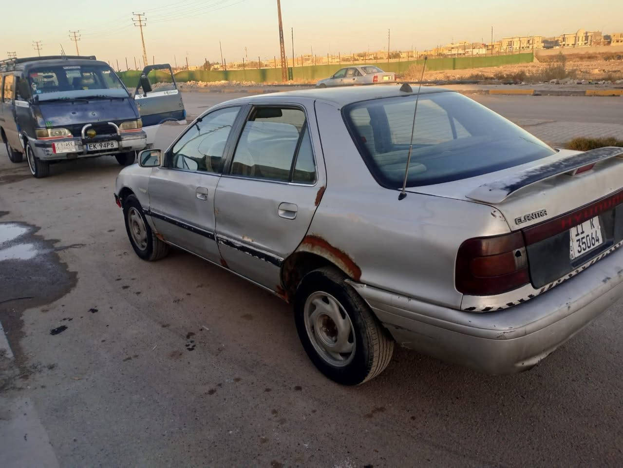 السلام عليكم سيارة النترا مسطره  م 93 لون رصاصي كير ومحرك خير من الله  تخم تاير وباتري جديد سنوية لل2030 رقم انكليزي باسمي مصفرة غرامات  رقم بغداد  السعر 27 
*********** واتساب 

***********ابو غريب
