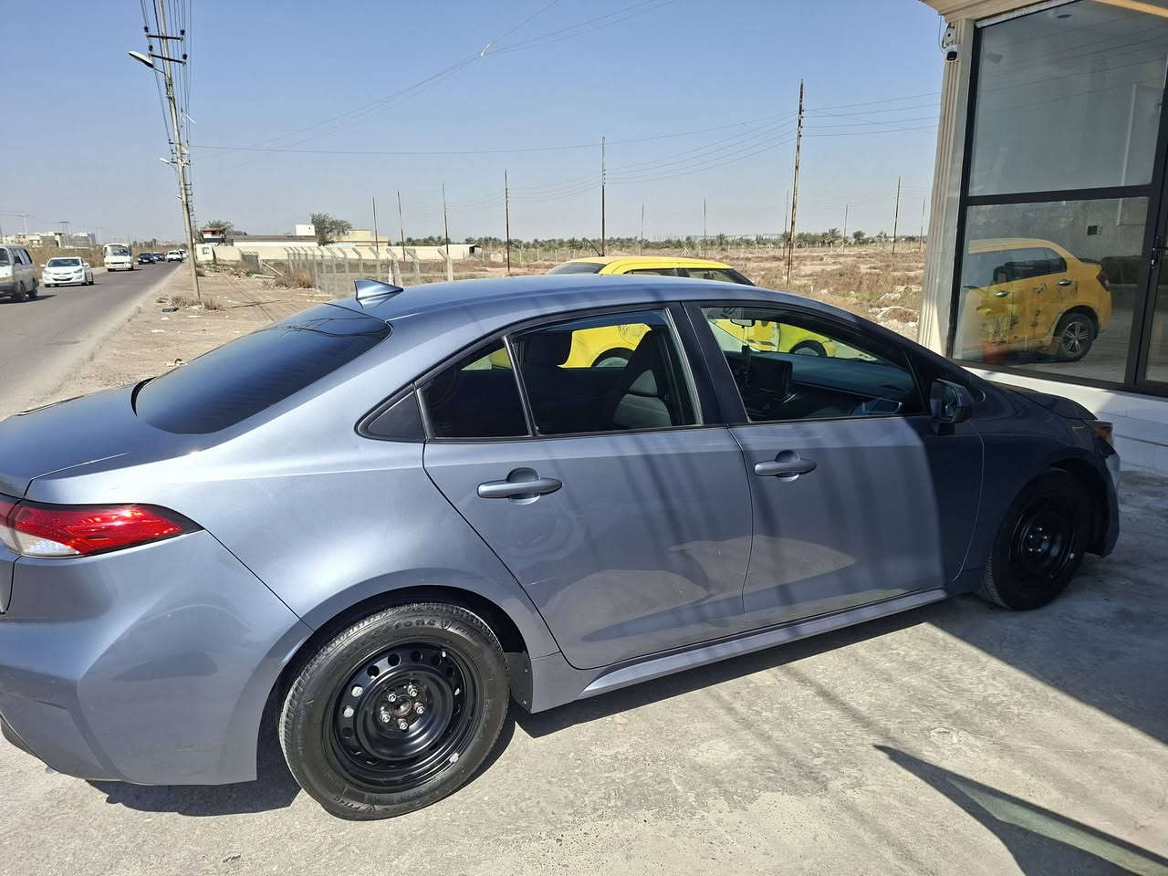 للبيع  كورلا موديل 2024وارد أمريكي حادثها جاملغ الأيمن والبنيد سطحي مبدل  تحكم سترين هاندبريك بصمه ماشية 42الف الاستفسار *********** بغداد حي الجهاد
