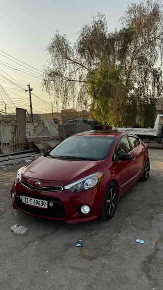 فورتي موديل 2014 
فول السيارة 
كلين مابيها قطرة صبغ 
مكينة 2000gdi
 وارد كندي
 فتحة سلايد
 كشنات تدفئة كهرباء ستيرن شفتات تحكمات و تدفئة 
خصم الحچي السيارة الختمة مال فورتي 
مكاني بغداد اي استفسار خاص او الاتصال بهذا الرقم ***********
