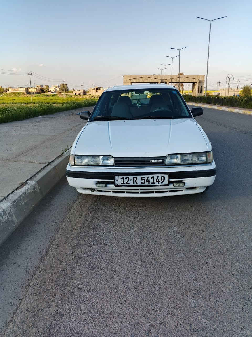 مازدة ستيشن رقم نينوى انكليزي موديل 91 تبريد 12وبخ 
صبغ عام بدون حادث كير عادي 
العنوان ناحية الكوير *********** للاستفسار الاتصال
