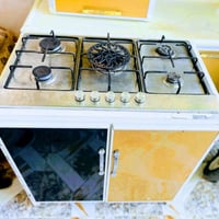 كاونتر • ٥ قطع • مرمر متضرر