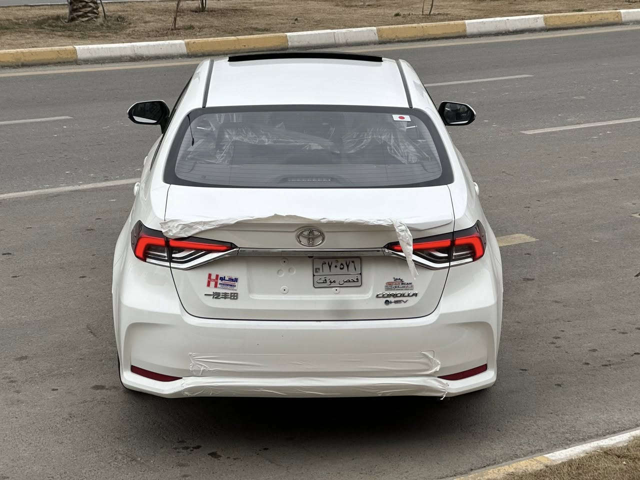 سلام عليكم 🙋
ارخص سعر بل سوك لو تلحك لو متلحك 😅
وبل عافيه عل ياخذها مقدماً 
كورلا موديل { 2025 } محرك { 1800 } هايبرد ⚡️ 
ماشيه { 11 } الف بعدها ريحه الشركه بيها السياره
مكفوله: السياره من { البارد ، والضربه ، والصبغ }
فول مواصفات راح اذكر مواصفاتها للي ميعرفها :

⬜️ فتحه سقف طكتين 
⬜️ كشنات جلد اصلي اسود ملكي 
⬜️ هاند بريك بصمه 
⬜️ كامره خلفيه دواره 
⬜️ دخول ذكي + بصمه تشغيل 
⬜️ شاشات اصليه عدد { 2 } دجتال
⬜️ رادار امامي + مانع تصادم توقف ذاتي
⬜️ تبريد قطعتين 
⬜️ تحكم ستيرن جهتين
⬜️ لايتات دينامك تحكم يصعد وينزل 
⬜️ اشاير بل مري 
⬜️ اوتو هولد 
⬜️ بجم زنون فول { LED }
⬜️ بك لايتات { LED } 
⬜️ سبايدر خلفي اصلي وياها جاي 
⬜️ ويل كب كروم 
⬜️ بصمات عدد 2 وياها

العنوان 📍: بغداد حي جهاد قرب مجمع النسيم
📞هـ ***********
السعر : 💵157 وبيها مجال
