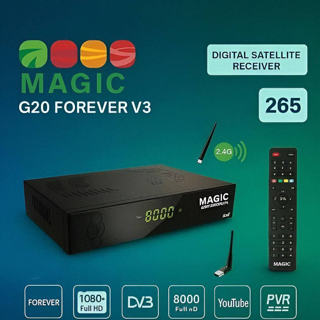 ✨📡 متوفر الآن لدى معرض النرجس للستلايت 📡✨
🔥 الجهاز المميز MAGIC G20 FOREVER V3 🔥
🚀 أداء قوي | صورة نقية | سيرفرات مستقرة
🆕 إصدار 2026 الجديد
━━━━━━━━━━━━━━━━━━━
🔧 المواصفات الفنية:
🎥 ✅ يدعم ترميز H.265 لصورة أوضح وجودة أعلى
💾 ✅ ذاكرة Flash: 8MB
⚡ ✅ رام 1GB DDR3
📶 ✅ يدعم Wi-Fi USB 2.4GHz
🌐 ✅ يدعم USB 3G/4G للاتصال بالإنترنت
🔊 ✅ يدعم Dolby Audio عبر التلفاز
🔌 ✅ يحتوي على 2 منفذ USB
━━━━━━━━━━━━━━━━━━━
💎 المميزات الرئيسية:
📺 🔹 تشغيل القنوات بجودة HD عالية
📡 🔹 يدعم حتى 8000 قناة
🌍 🔹 دعم IPTV بجودة ممتازة
⏺️ 🔹 خاصية PVR لتسجيل البرامج
⚡ 🔹 أداء سريع وثابت بدون تقطيع
━━━━━━━━━━━━━━━━━━━
📡 باقات IPTV المتوفرة (سنة كاملة):
🔹 FLY IPTV
🔹 MIGO IPTV
🔹 ALEX TV
🔹 VIRA TV
🔹 SHOWSAT
🔹 MANGO IPTV
🔹 TURKISH SERIES
🔹 PINK IPTV
🔹 LIFE IPTV
🔹 VIDA IPTV
🔹 BN LIVE
🔹 APPOLO IPTV
━━━━━━━━━━━━━━━━━━━
🚚 خدمة التوصيل متوفرة إلى جميع محافظات العراق 🇮🇶
📩 للاستفسار والحجز راسلنا على الخاص
https://wa.me/7712524420
💖 أهلاً وسهلاً بجميع زبائن معرض النرجس للستلايت 💖
ــــــــــــــــــــــــــــــــــــــــــــــــــــــــــــــــــ
📢 لا تنسى الاشتراك بقناتنا ليصلك كل جديد 🔥👇
https://t.me/ns_sat3
📡 تابعنا أول بأول لكل جديد في عالم الستلايت والتقنية 🚀


**إذا كنت صاحب هذا الإعلان وتريد حذفه لأي سبب، رجاءا أرسل رسالة إلى الدعم الفني**