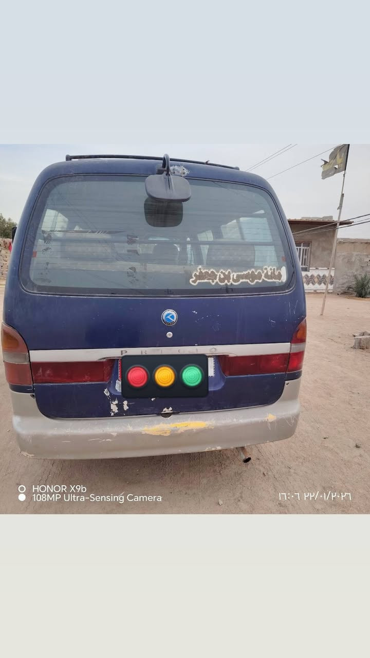 سلام عليكم سياره كيه بريجو للبيع موديل 96سياره جاهزه من كلشي حداديه ومكينه وكير مكفولات ورقم سياره انكليزي بسمي ومكاني  نجف على طريق ابو صخير سعر 60وبيها مجال لشراي الرقم الهاتف ***********
