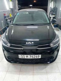 كيا ريو وارد أمريكا موديل (2023)حادثها موظح بالصور جاملغ خلفي وشوية من...